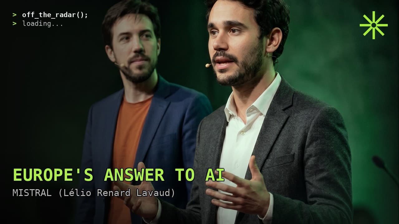 Watch the Mistral talk on YouTube.